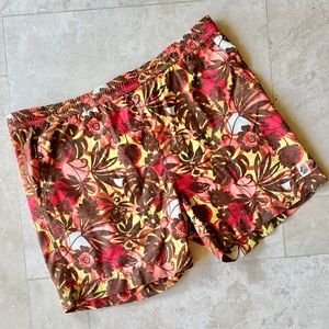 Tommy Bahama Hawaiian Men's Swim Trunks Brown L